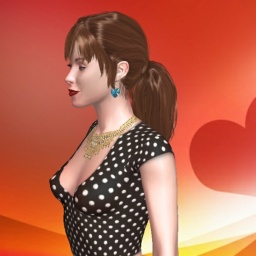 Online sex games player Fempy in 3D Sex World