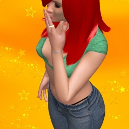 multiplayer virtual sex game player bisexual passionate girl XSADIEx, united states, Young smart full of fun, 