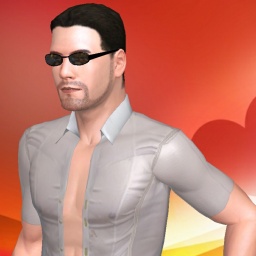 3Dsex game playing AChat community member heterosexual fiend boy Furfox40, 