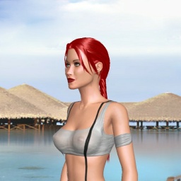 Online sex games player Zoey2222 in 3D Sex World