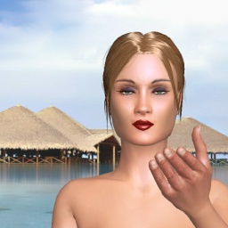 Virtual Sex user Zombina in 3Dsex World of AChat