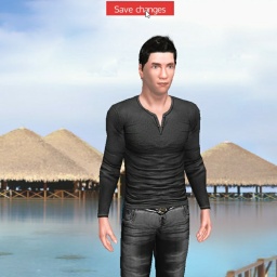 try virtual 3D sex with heterosexual amorous boy Zane, 