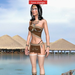 free 3D sex game adventures with heterosexual narcissist girl Paddumini, India, 