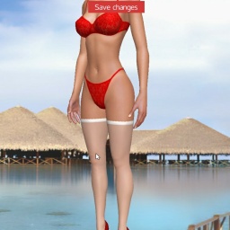 Online sex games player Zaeraee in 3D Sex World