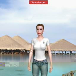 Virtual Sex user Zorona in 3Dsex World of AChat