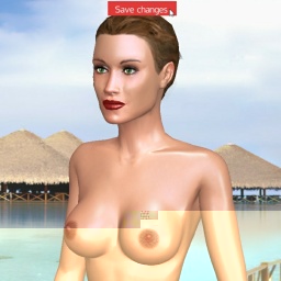 Online sex games player Zoey21 in 3D Sex World