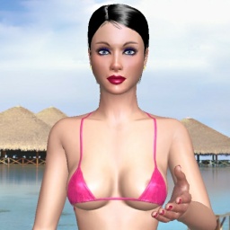 Online sex games player Zurryanal2 in 3D Sex World