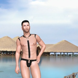 3Dsex game playing AChat community member heterosexual devoted boy PuppyForYou, 