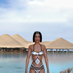 Online sex games player Zoie in 3D Sex World