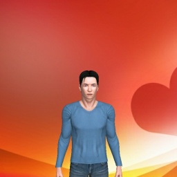 3Dsex game playing AChat community member heterosexual fiend boy Exseest, 