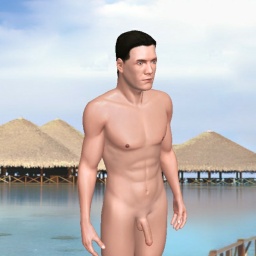 connect and play virtual 3D sex with heterosexual sensual boy VerDraco12, 