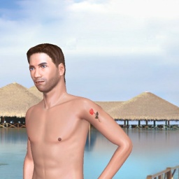 Online sex games player Zan3 in 3D Sex World