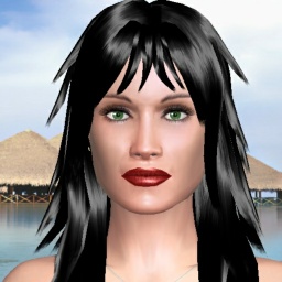 Virtual Sex user PammySan in 3Dsex World of AChat