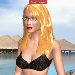 3Dsex game playing AChat community member bisexual erotomanic girl Yanah, 