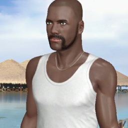 3Dsex game playing AChat community member  bugger boy Black_6daddy, 