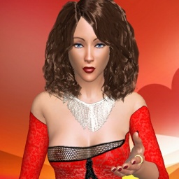 Virtual Sex user Kally in 3Dsex World of AChat