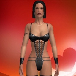 Online sex games player Zara in 3D Sex World