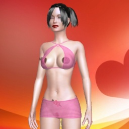 Online sex games player Aznhotone in 3D Sex World