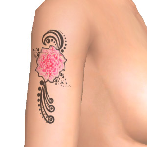 Arm tattoo, Express your personality!, for top sex MMO game AChat