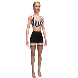 Costume set, Be sexy!, for superb online fuck games AChat