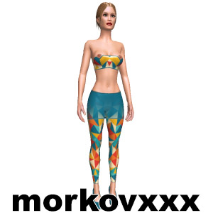 Costume set, From morkovxxx, for superb sex 3D game AChat