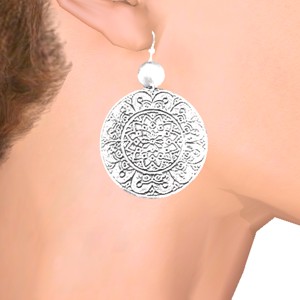 Earring, Silver medal, in best 3D chat porn game AChat Next