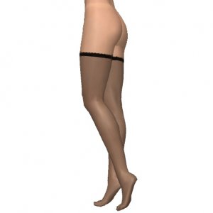 Fine stockings, Black, in best sex chat MMO game AChat