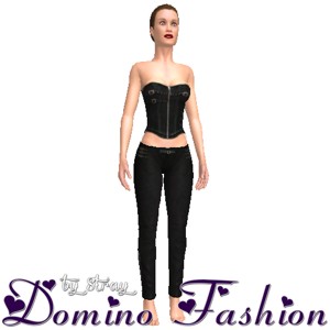 Leather set, From Domino Fashion
