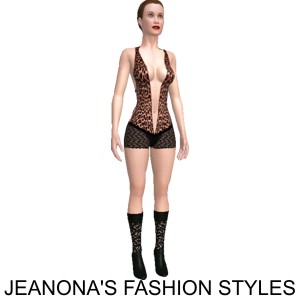 Leopard suit, For an inspirational look, update to highest quality 3D chat sex game AChat