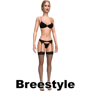 Lingerie set, From BreeStyle, addition to ultimate cyber-sex MMO AChat