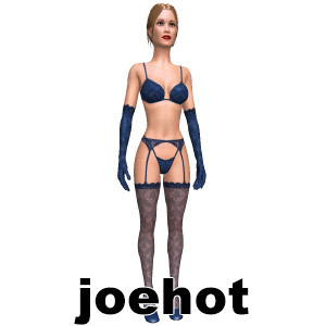Lingerie set, From joehot, addition to ultimate virtual sex games of AChat