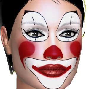 Make up, Clown fetish