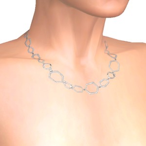 Necklace, Silver