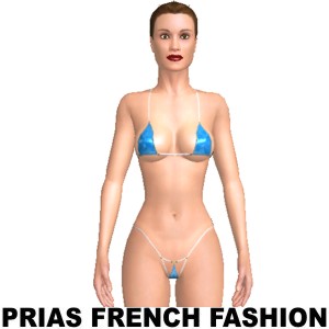 Pearl bikini, From Prias French Fashion