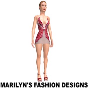 Romantic set, From Marilyn's Fashion Designs, enjoy greatest 