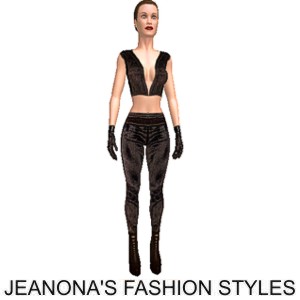 Sexy brown set, From Jeanona's Fashion Styles