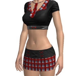 Sexy costume, Scottish style, addition to ultimate 