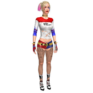 Sexy costume set, Be a bad girl!, addition to ultimate 
