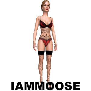 Sexy costume set, From IAMMOOSE, for superb 