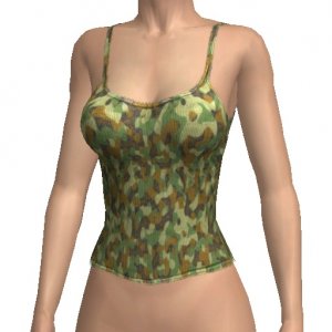 Sexy top, Military design