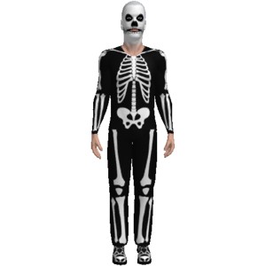 Skeleton costume, Funny skeleton costume