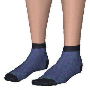 Socks, Usually worn with shoes