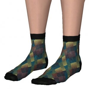 Socks, Usually worn with shoes