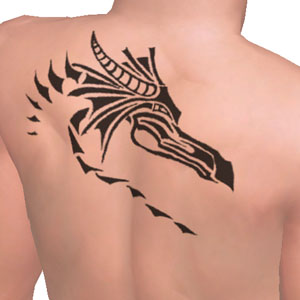 Tattoo, Macho tattoo on your shoulder, update to highest quality 