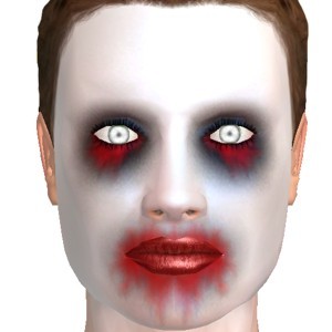 Zombie makeup, Enjoy the Halloween party!