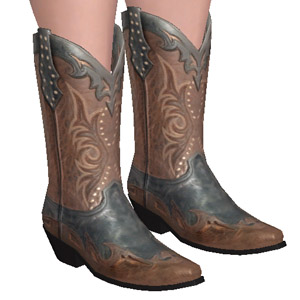Cowboy boots, Real mens wear