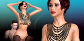 new upgrade: Black pearl necklace - From dirtyElena