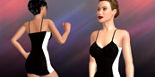 new upgrade: Sexy dress for 3D sex - Black and white is always trendy