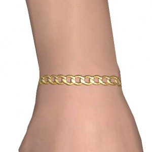 Bracelets made of gold