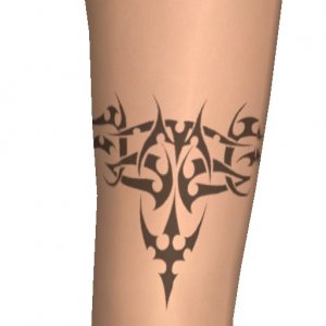 Tattoo on your legs, looks great under the stockings